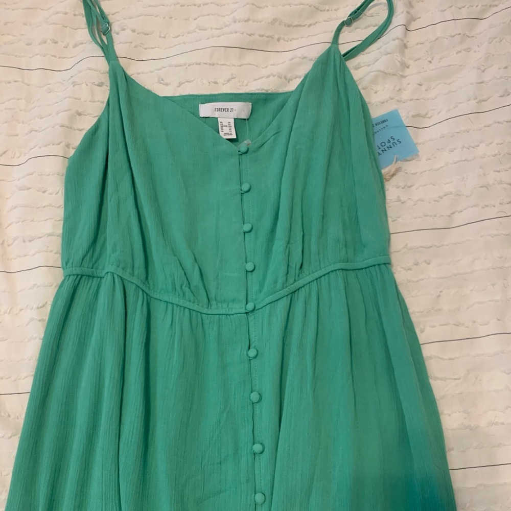 Green dress